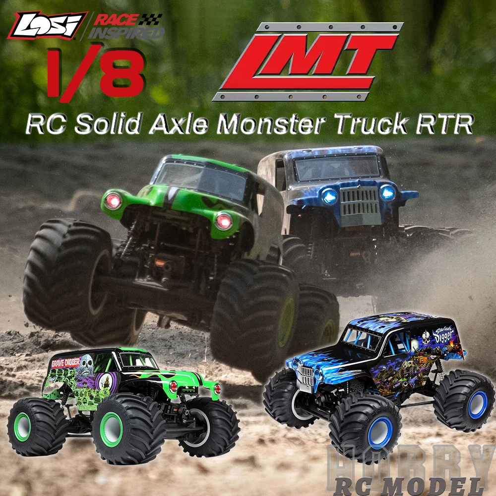 losi クレイブディガー Losi-子供と大人のための電気モンスタートラック,4wdモンスター