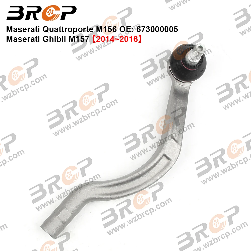 

BRCP One Piece Front Axle Outer Steering Tie Rod Ends Ball Joint For Maserati Quattroporte M156 Ghibli M157 673000005 673000006