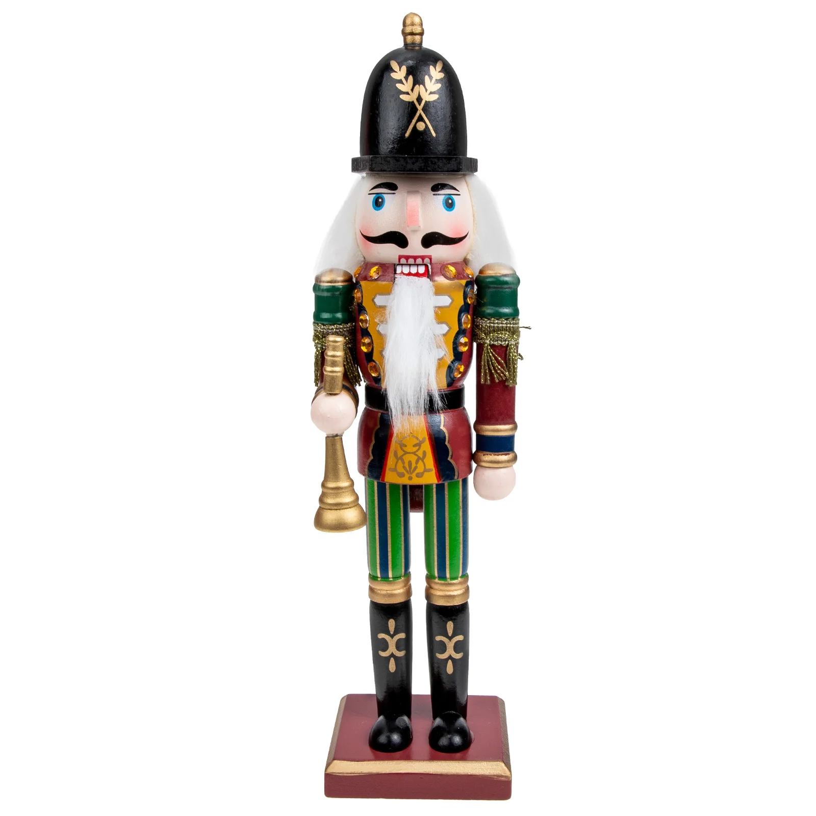 

Wooden Christmas Nutcracker Desktop Decor Calendar Advent Nutcrackers Xmas Ornament Inflatable Toddler Christmas For kids