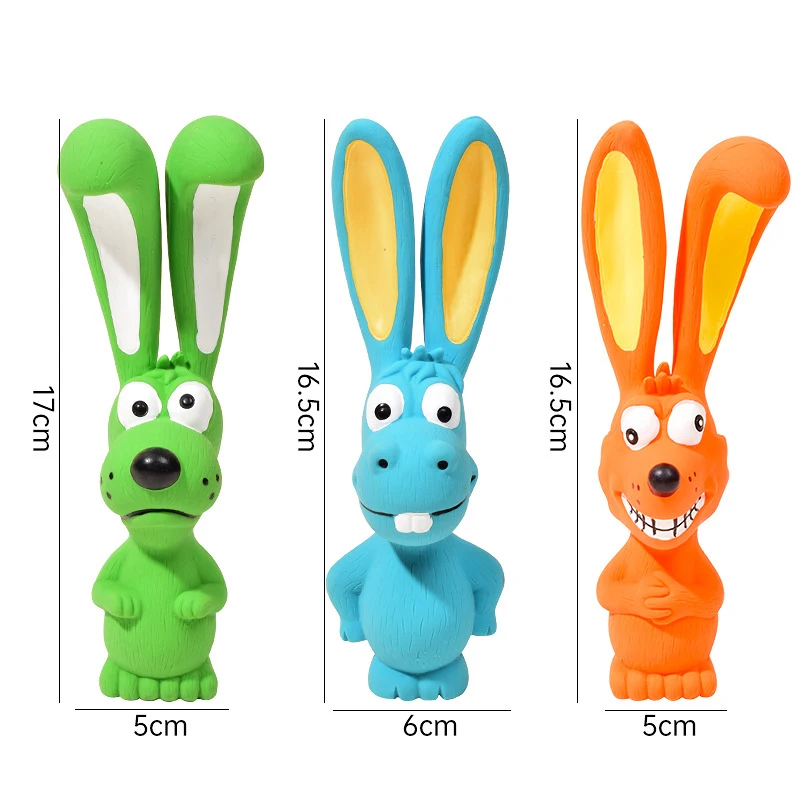 Latex Pet dog toys Squeaky Pets Chew Toys for Small Medium Dogs Bite Resistant Dog Cleaning Tooth Toys Pet Supplies 2
