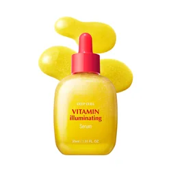 Revitalizing Vitamin C Face Serum - Hydrate, Plump & Smooth Skin - Yellow