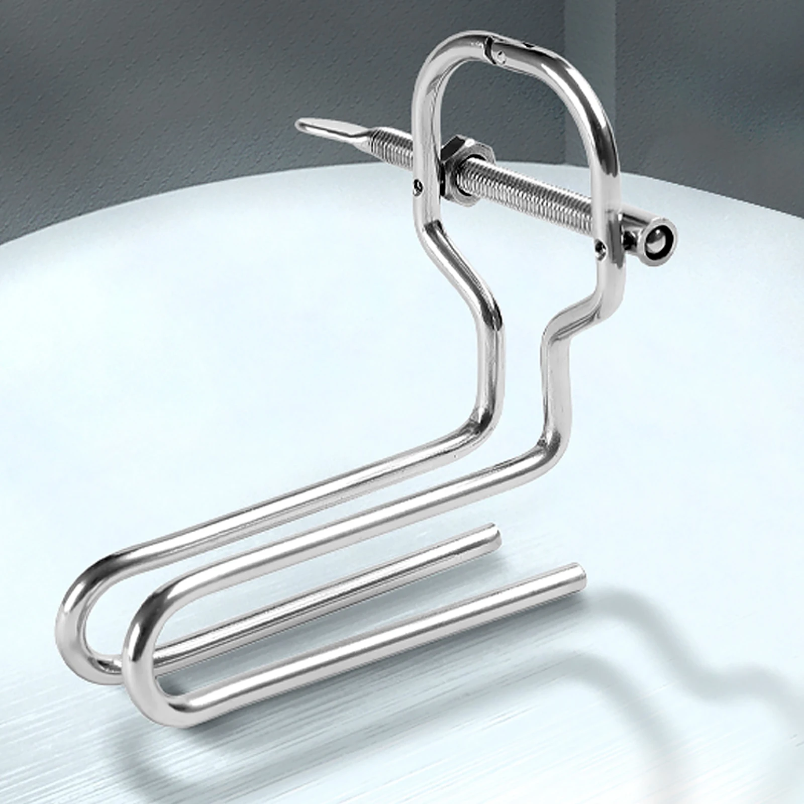 Runyu Metal Speculum Anal Dilator SM Manual Adjustment Extender Sex Toys anal plug dilator