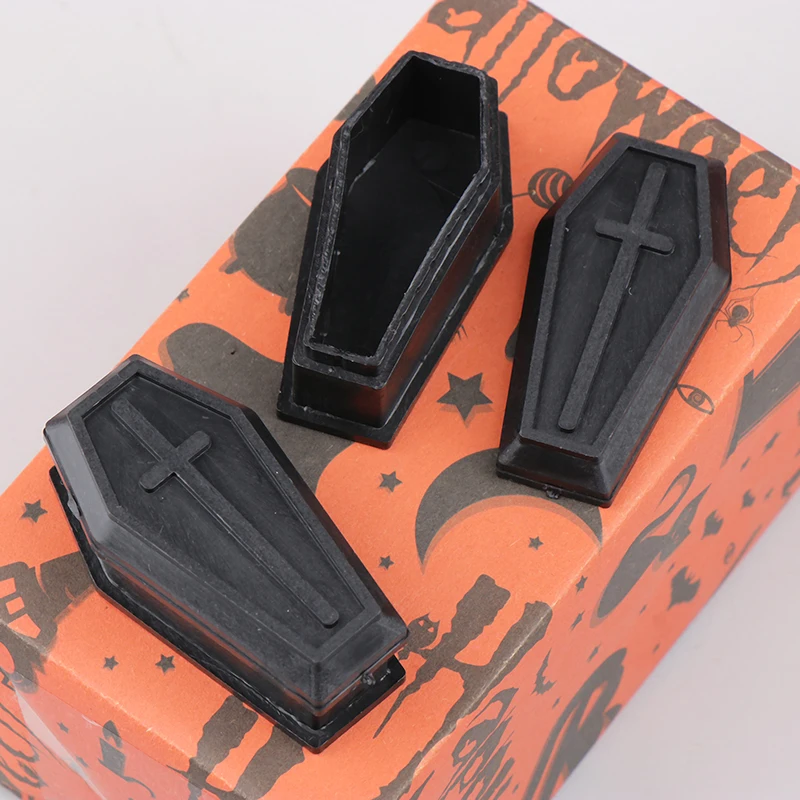 Halloween Treat Coffin Box With Lids Home Decor Miniature Coffin Boxes Halloween Treat Boxes Prank Props