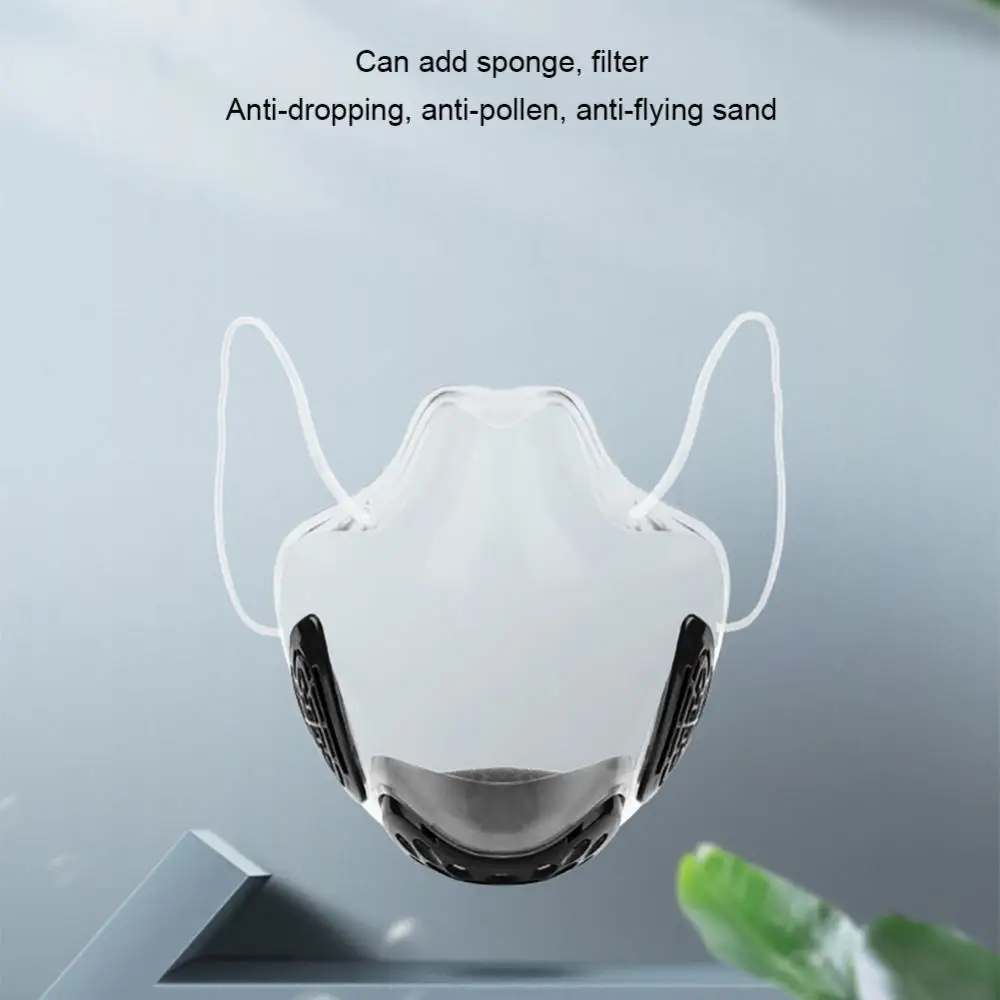 Facemask Dust-proof Transparent Lip Language Face Mask Visor Splash Mask Anti-liquid Saliva Protection Masks Breathing