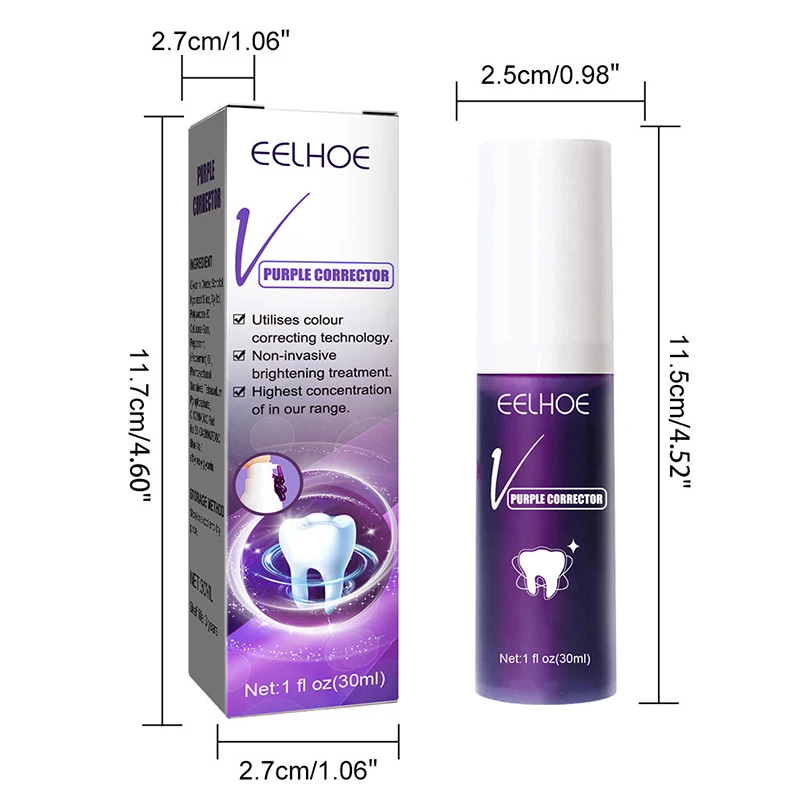 Teeth Whitening Mousse Toothpaste Yellow Teeth Cleaning Removing Bad Breath Stain Oral Keep Fresh Tooth Whitening Care Product teeth whitening toothpaste teeth cleaner