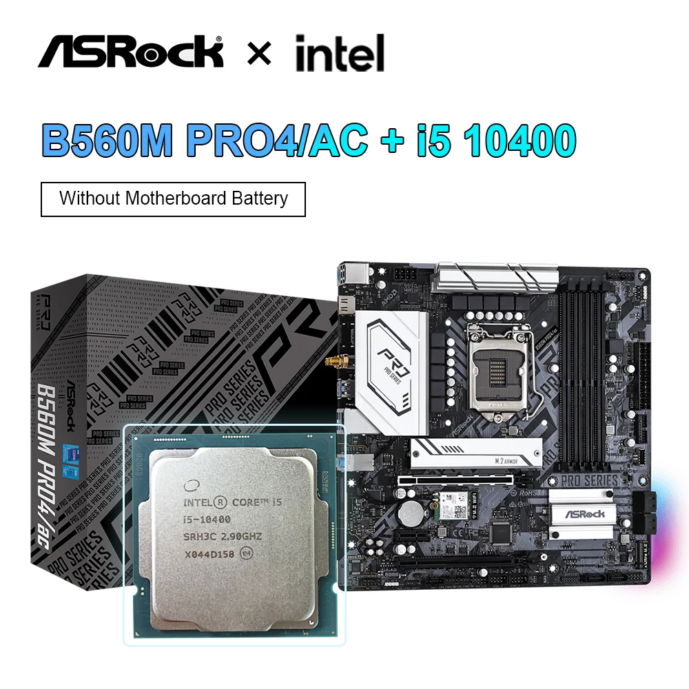 intel】core i5 10400 マザーボードセット