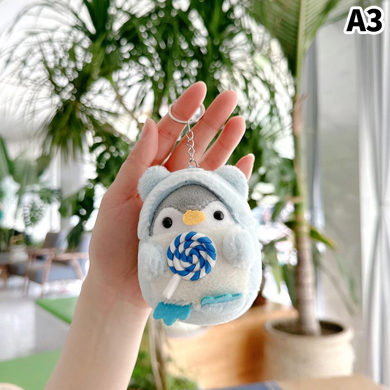 Llaveros de peluche de pingüino pequeño para niños, lindo muñeco de  peluche, juguetes Kawaii de Anime para niños, llavero colgante, regalo de  cumpleaños para mujer y niña, nuevo - AliExpress