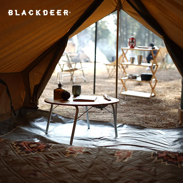 BLACKDEER Outdoor camping cotton double peak tent thickened rain proof luxury large space Breathable