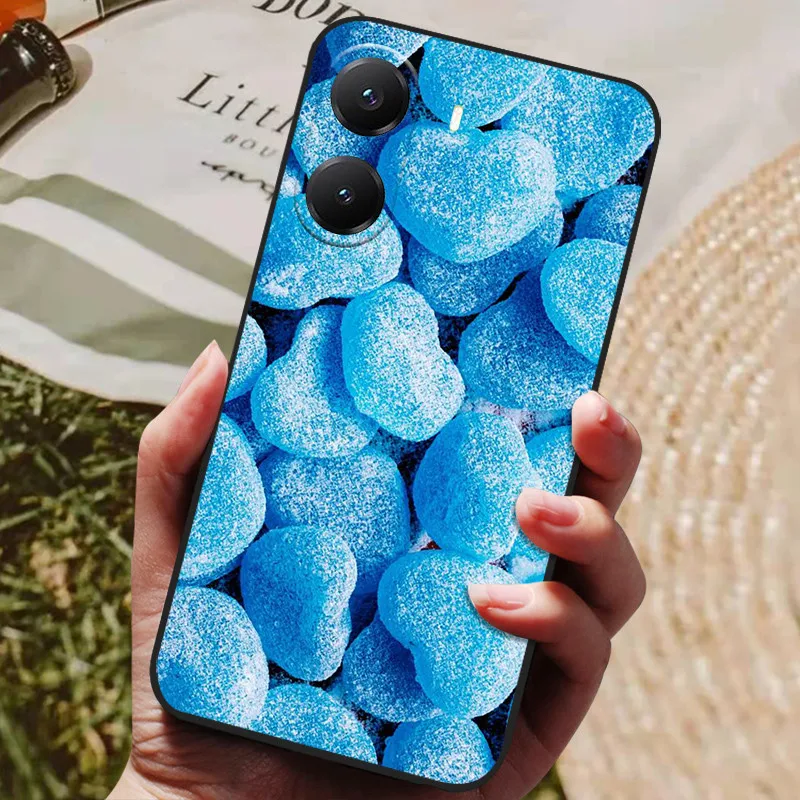 Luxury Painted Silicone Back Cover - Protective Shell Case