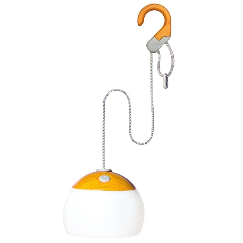 

Mini Retro Camping Light USB Rechargeable LED Hook Night Light Tent Table Lamp Easy To Use