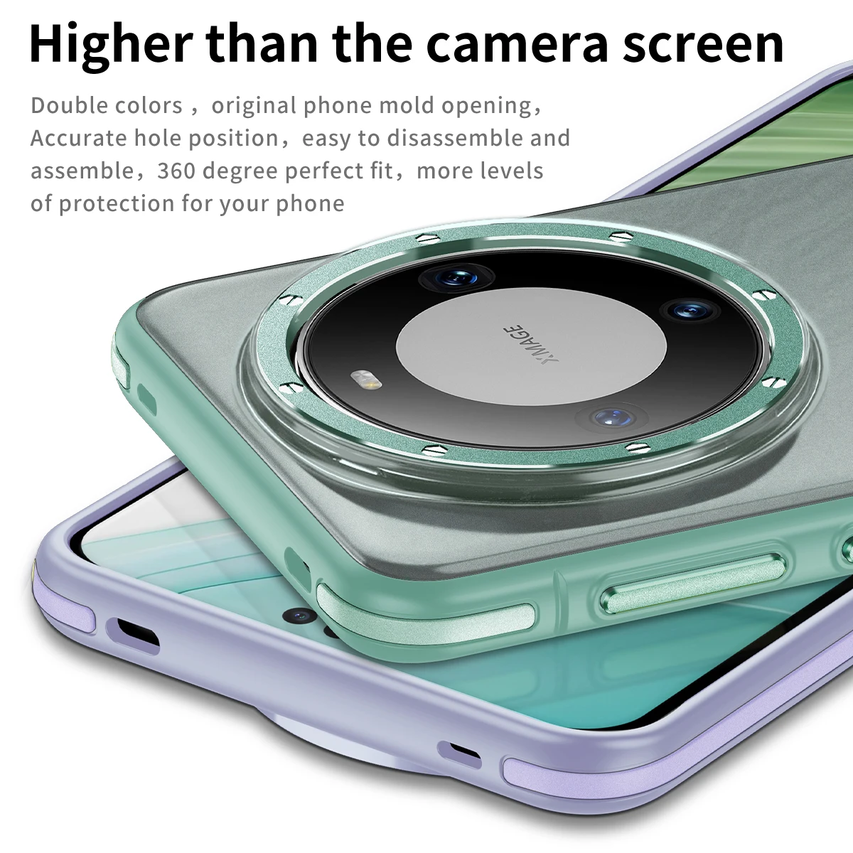 Ultra-Resilient Splicing Skin Sensation Armor Case with MagSafe Compatibility - Shockproof Hybrid Back Cover