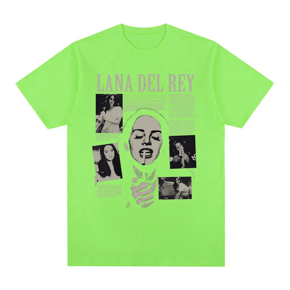 Singer Lana Del Rey T Shirt Ultraviolence Music Album T-shirt Men