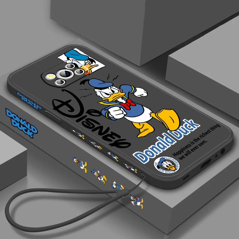 

Чехол для телефона «ДАК Дональд» из мультфильма «Аниме» для Xiaomi Mi Poco X5 X4 X3 M5 M5S M4 M3 F5 F4 F3 F2 C40 Pro GT