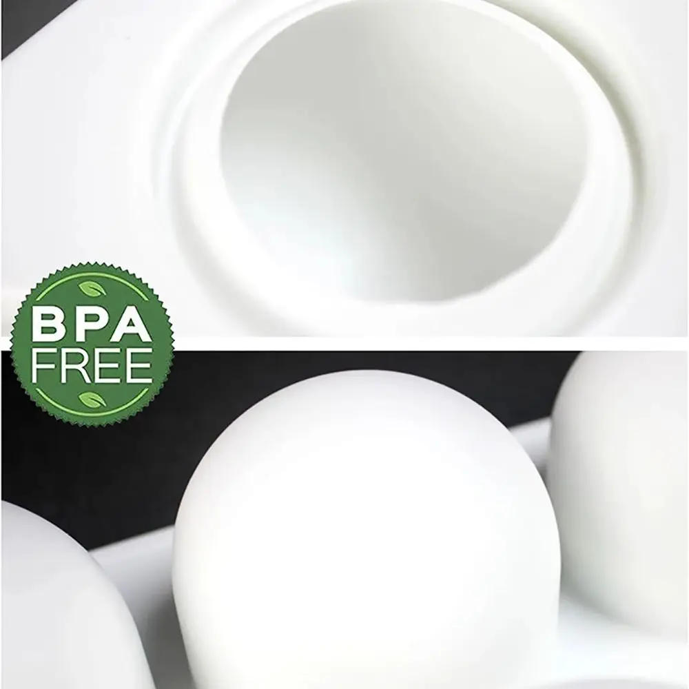 1Pcs 8/10 Cavity 3D Sphere Silicone Mold Ball Shape White Pastry Tool DIY Cake Decorating Use Kitchen Bakeware Accessories