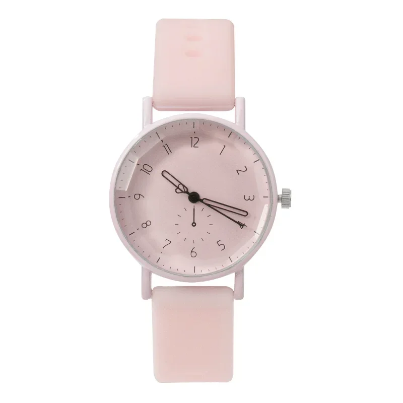 2025 New Women Watch Fashion Silicone Strap Quartz Watch Student Sports Wristwatch Relojes Para Mujer Dropshipping Clock 3