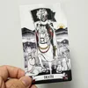 Secret Mirror Tarot 12*7cm Feminine Art Tarot In Rich Symbolism with Monochrome Realm:Black, White, Red, Gold- with Guidebook 5