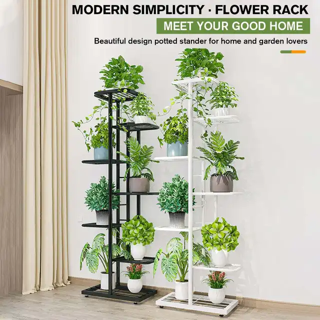 etagere a plante en fer pour plantes à plusieurs étages – Image 2