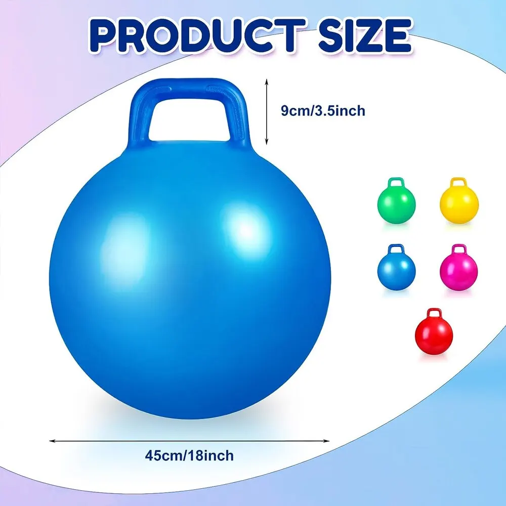 Agility Training Ball Fitness Ball 45cm Children Jumping Ball Pvc Inflatable Ball Good-quality Inexpensive Space Jumping Bouncy