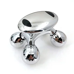 Ultimate Relaxation and Beauty Massager: Body, Face, and Muscle Tool (Silver)