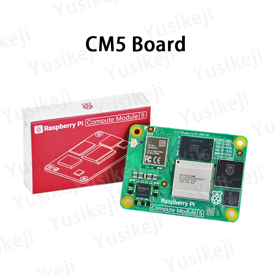 thumbnail image 1 of Raspberry Pi CM5 Development Kit CM5 Kit Computer Module 5 IO Expansion Board,IO Case,Heatsink,Power Supply,HDMI Cable, 1 of 5