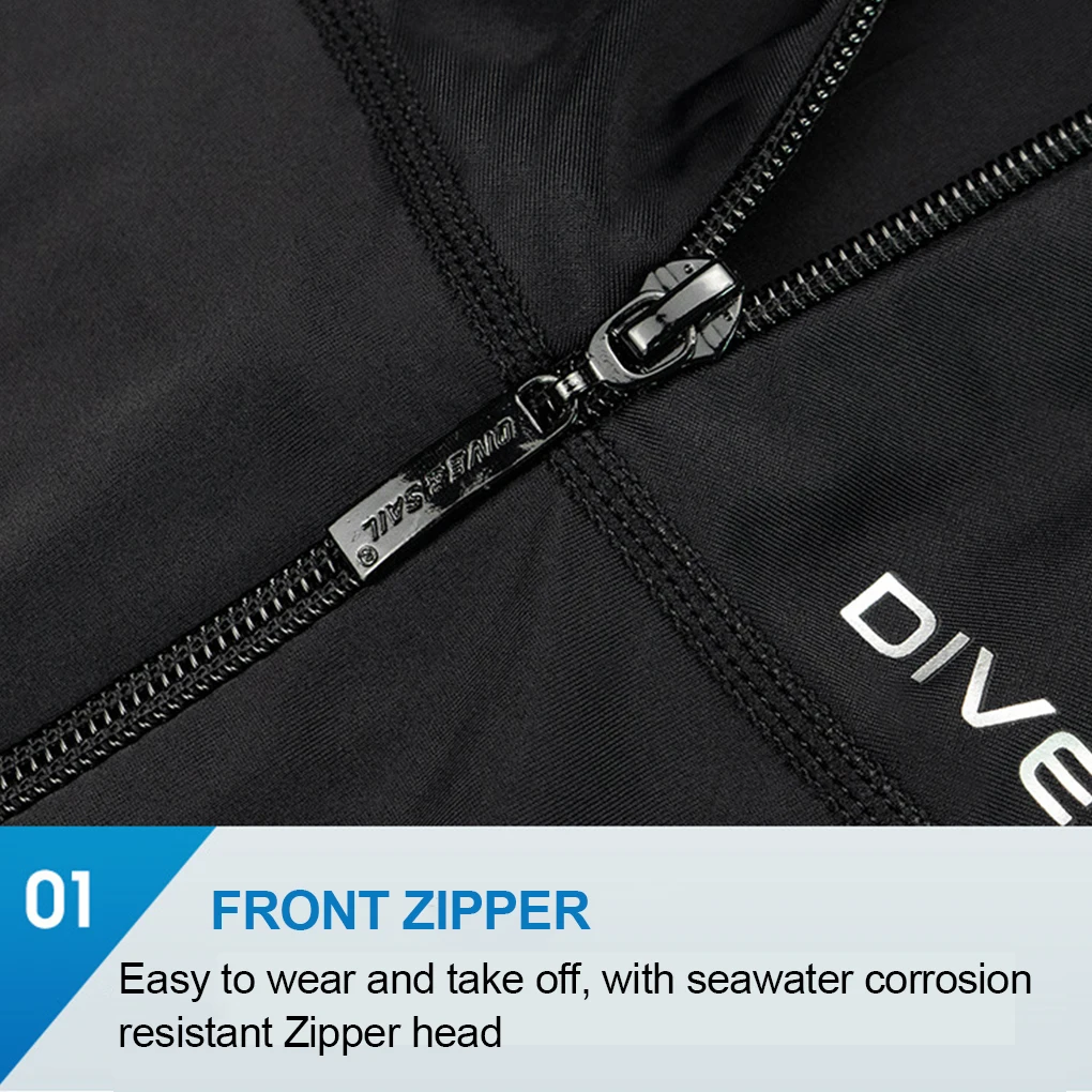 

Ультратонкий гидрокостюмный костюм для дайвинга, быстросохнущие длинные брюки с длинными рукавами XXL