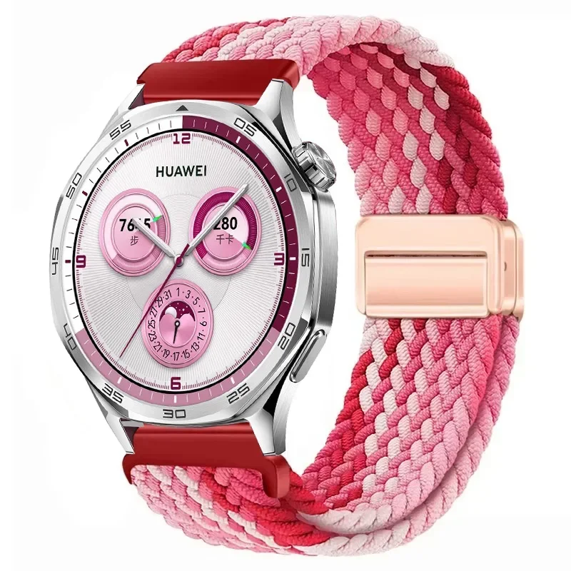 Braided Nylon Loop Strap with Magnetic Buckle 22/20mm