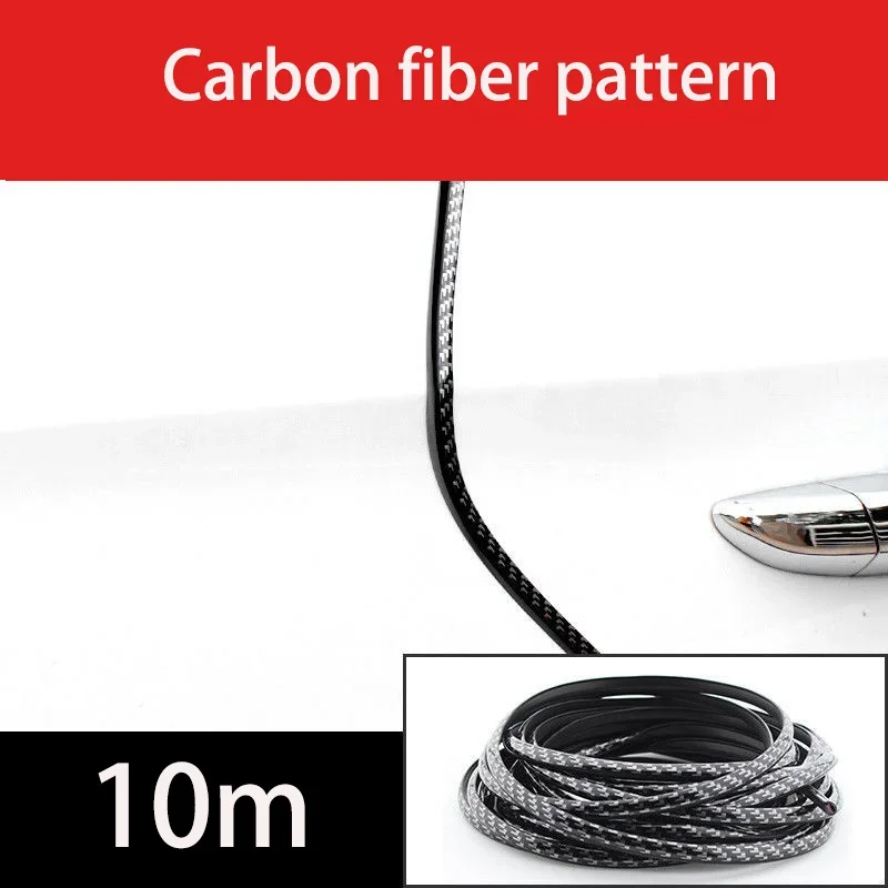 Protezione Porte Auto Modanatura In Cromo 20FT Per Auto - Protezione Bordi Porte Antigraffio Universale Paracolpi Portiere Auto - Foto 8