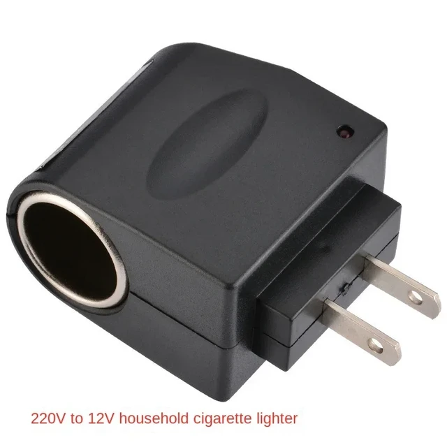 Car Cigarette Lighter Wall Power Socket Plug Adapter Converter