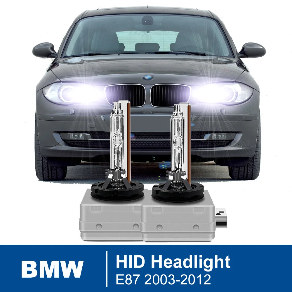 For BMW 1 Series E87 2003 2012 6000K 35W Hid Xenon Headlight Bulb High for-bmw-1-series-e87-2003-2012-6000k-35w-hid-xenon-headlight-bulb-high