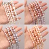100% Natural Freshwater Pearl Beads Grey Black White Fine Irregular Pearls for Jewelry Making DIY Bracelet Necklace Earrings 1