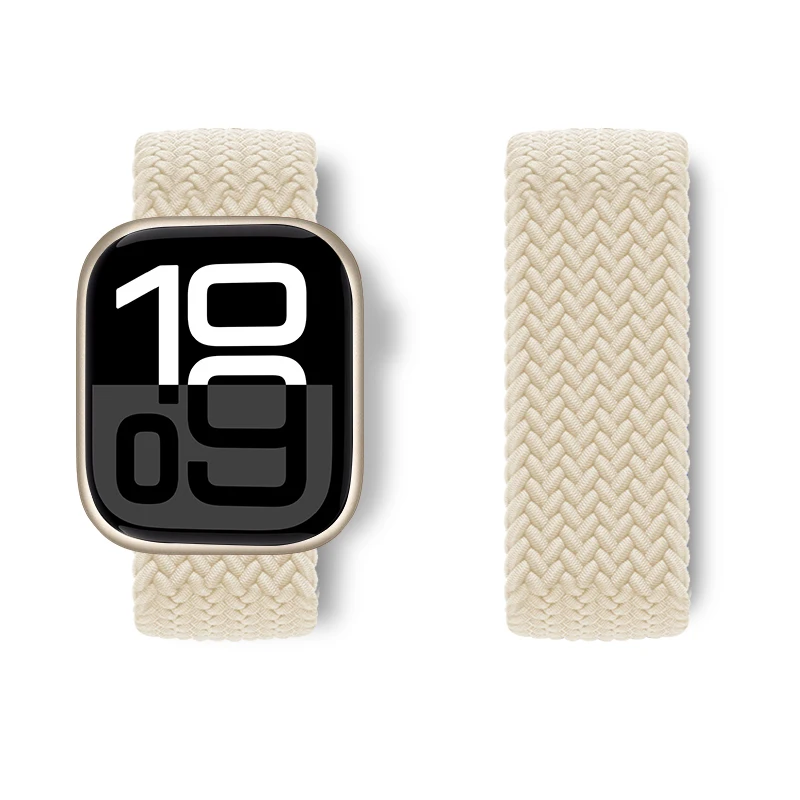 Braided Solo Loop Strap for Smartwatches - Stylish & Comfortable Bracelet Design