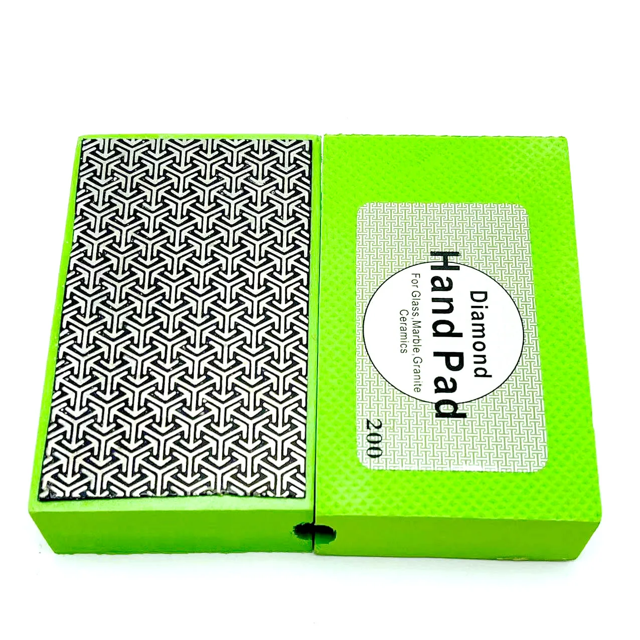 1pcs Diamond Hand Polishing Pads 95x60mm Tile Glass Abrasive Grinding Block Pad Stone Marble Ceramic Abrasive Sanding Disc hand polishing pads