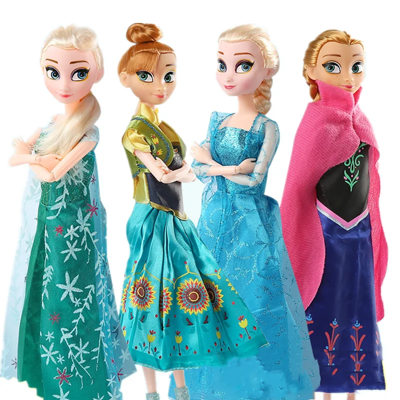 Hasbro-Frozen Elsa Princesa Vestir Barbie Modelo bonito, Caixa de presente  extragrandes, Menina Toy, Presente de aniversário - AliExpress