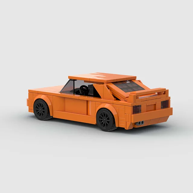 MOC Features Roadster Racing Car Models Compatible Small Particles Puzzle Kids Toys DIY Building Block Gifts 6