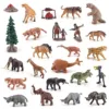 12 Simulated Prehistoric Animal Models Of Ancient Hominids Giant Rhinoceros Mammoths Multiple Children'S Decorative Toys 3