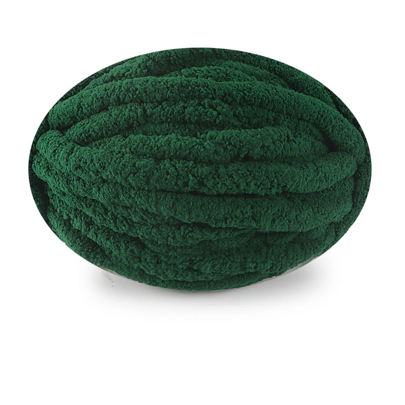 Luxurious Multicolor Chenille Chunky Yarn - Soft & Warm