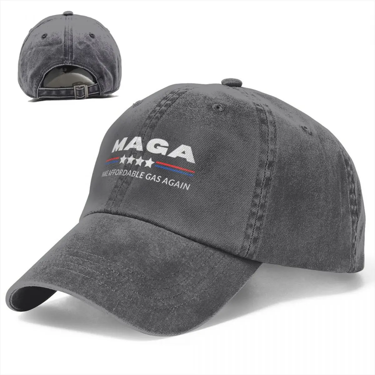 

MAGA джинсовая бейсболка с флагом США, унисекс, индивидуальные кепки в стиле хип-хоп, летняя уличная одежда, регулируемые бейсболки в стиле хип-хоп