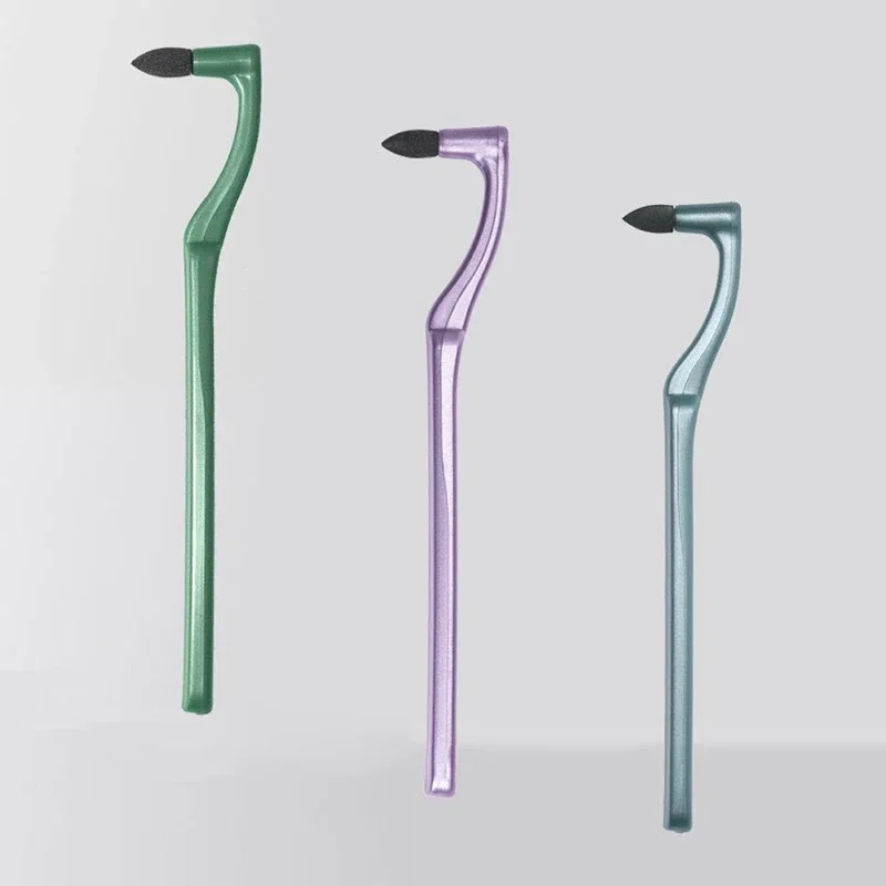 치아 분쇄기 치과 수동 청소 밝은 흰색 치아 휴대용 치아 얼룩 제거 타르타르 제거 연삭 막대 Descaling