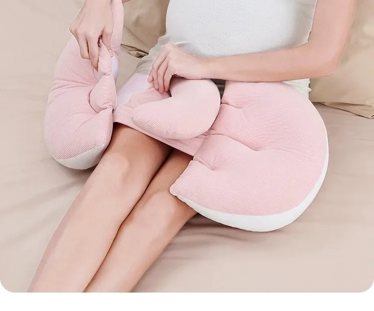 Pregnancy Pillow Shape Pregnant Belly Support Pillow Belly Support Side Sleeping Cushion Pregnant Maternity Accessoires
