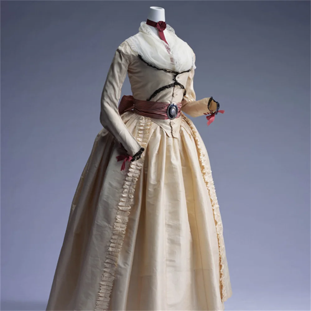 

1790s French Revolution Costume Redingote Dress 18th Century Robe A La Francaise Victorian Rococo Marie Antoniette Ball Gown