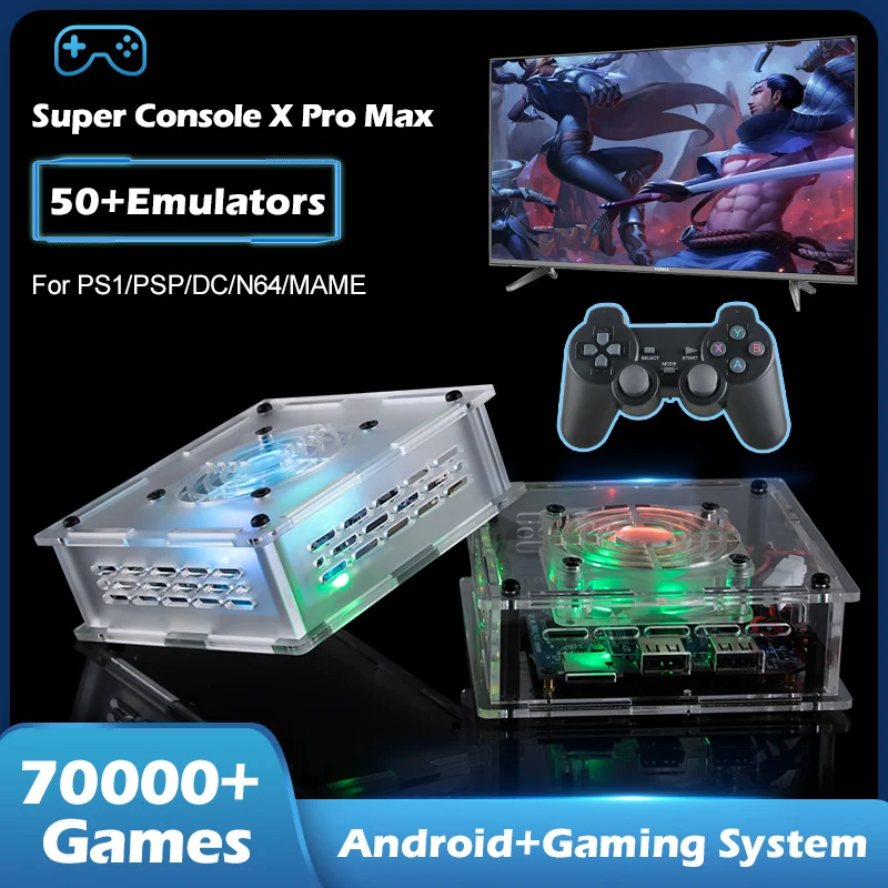800px x 800px - Retro WiFi Super Console X Pro Max Video game console 4K HD Output S905X  CPU Dual System 70000+Games 50+ Emulator For PS1/PSP/DC _ - AliExpress  Mobile