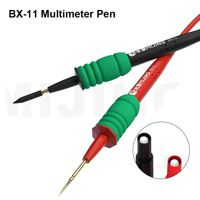 

MIJING BX-11 Universal Digital Multimeter Pen with Low Internal Resistance Pure Copper Core Super Soft Silicone Tester Wire