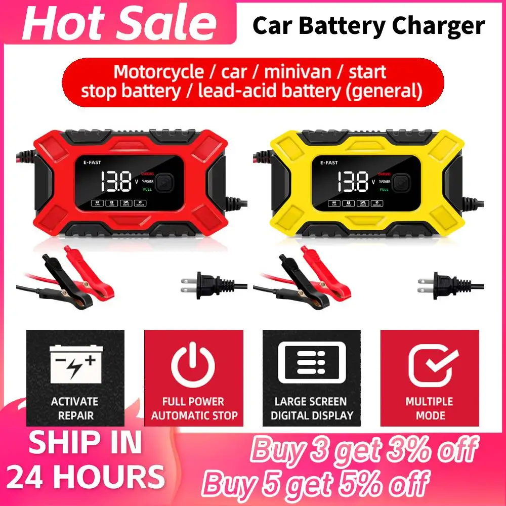 12V6A Battery Charger Overvoltage Protection Battery Charger with