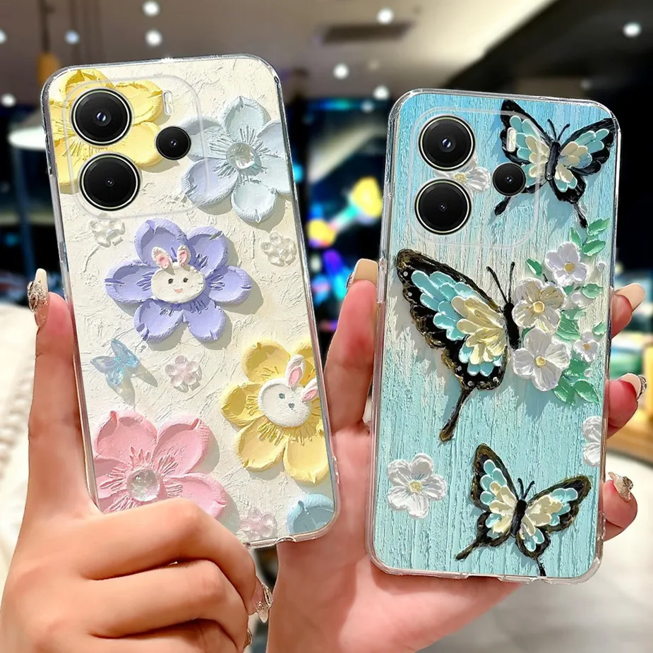 New Fashion Painted Soft Slim Phone Case - Stylish Protective Cover