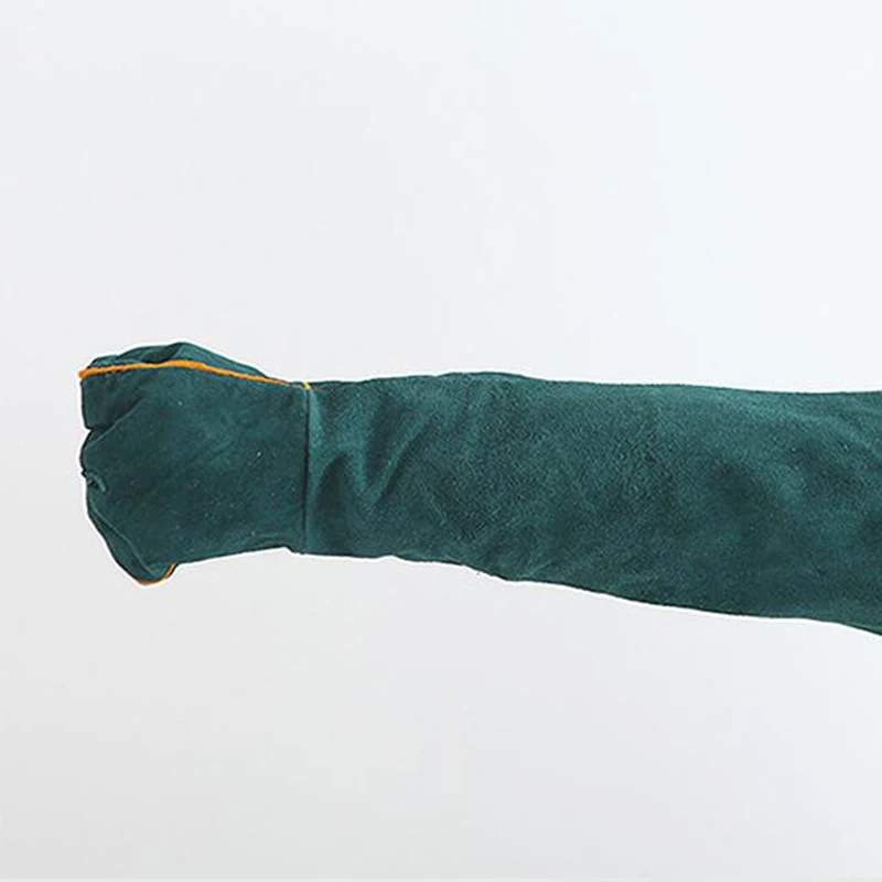 Wear-resistant Cowhide Suede Leather Working Welding Gloves Safety Protective Gloves for Garden Anti-bee Clothing Accessories