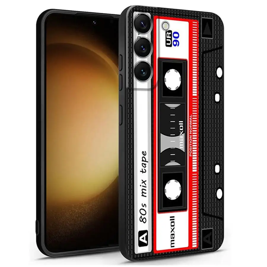 Retro Vintage Camera Cassette Music Phone Case Cover