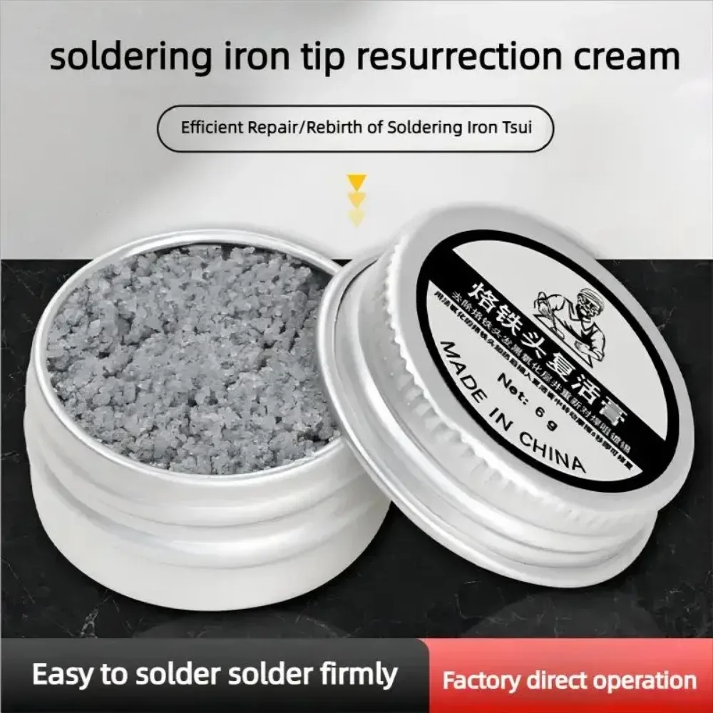 Soldering Iron Paste 150g/30g Tip Refresher Electrical Soldering Iron Cream Oxide Solder Iron Tip Clean Paste Professional Repair Tool