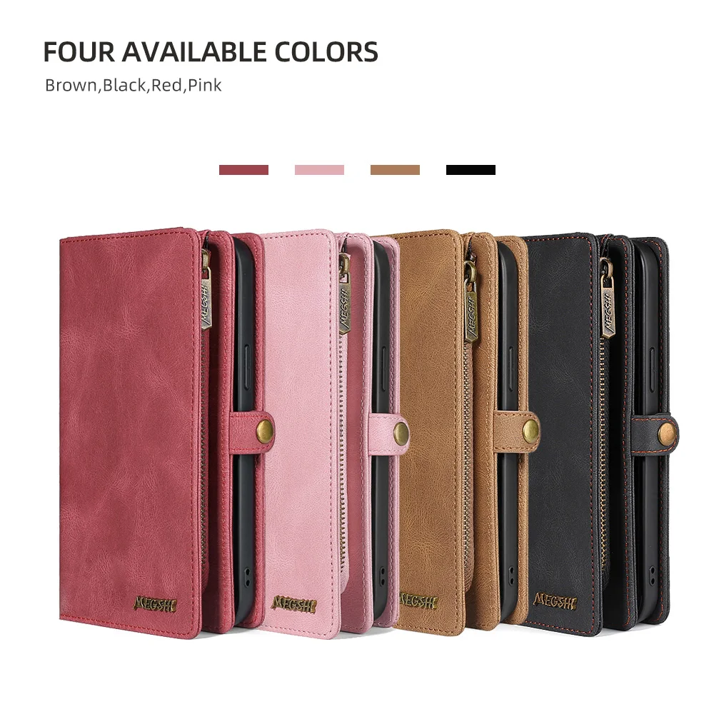 phone belt pouch Wallet Shoulder Bag Phone Case For XiaoMi 9 10 10Pro 11 5G RedMi 8 9 10 Note8 Note9 Note10 Note11 Poco M3 M4 X3 Pro NFC phone purse