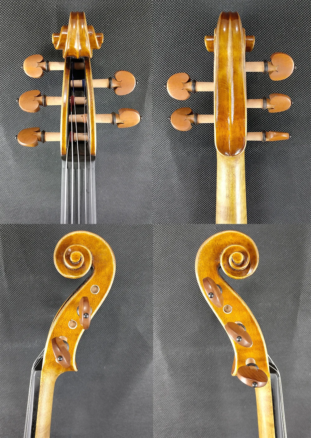 5 string Violin Viola 4/4 Size #3291 Professional Handmade Oil Antiqued Varnish 50 Years Old Spruce acoustic violin