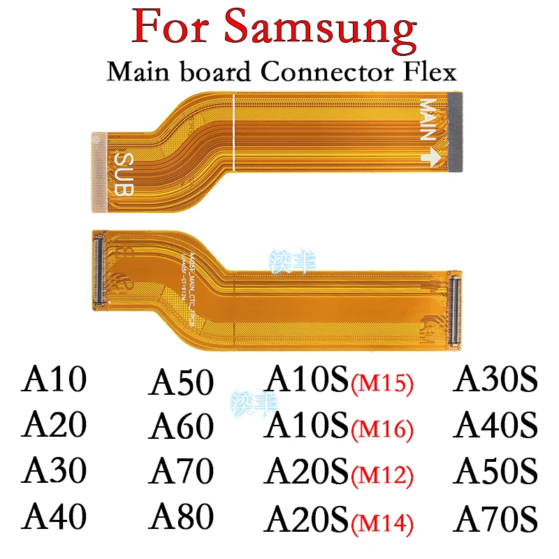 

Motherboard Connector Cable for Samsung Galaxy A10 A20 A30 A40 A50 A60 A70 A10S A20S A30S A40S A50S A70S Main Board Flex